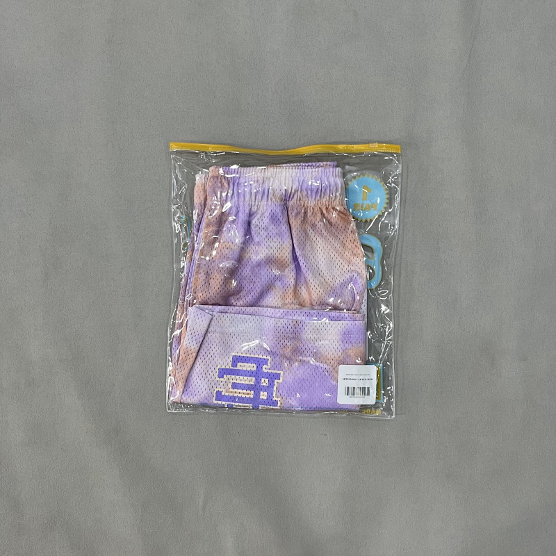 Ee Basic Short Lavender Tie Dye/Blue 2