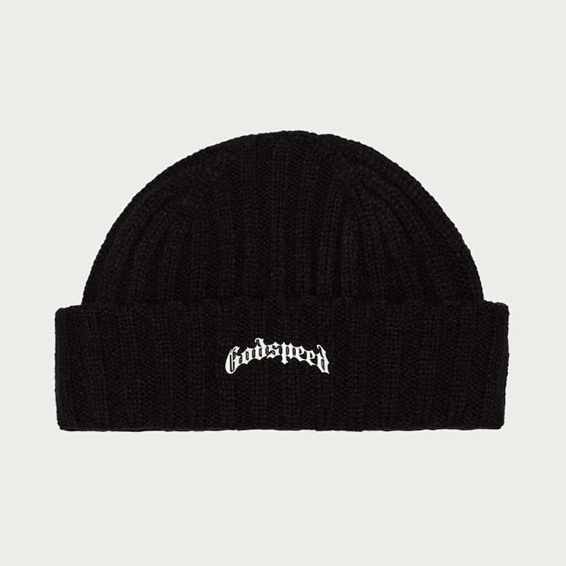 God Speed Og Logo Emblem Beanie Black 2