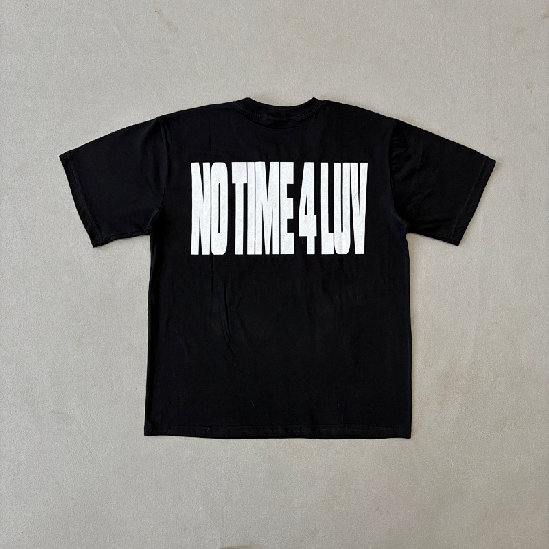 Corteiz No Time 4 Luv Tee Black 5