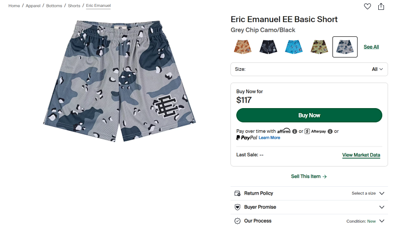 Eric Emanuel Ee Basic Short