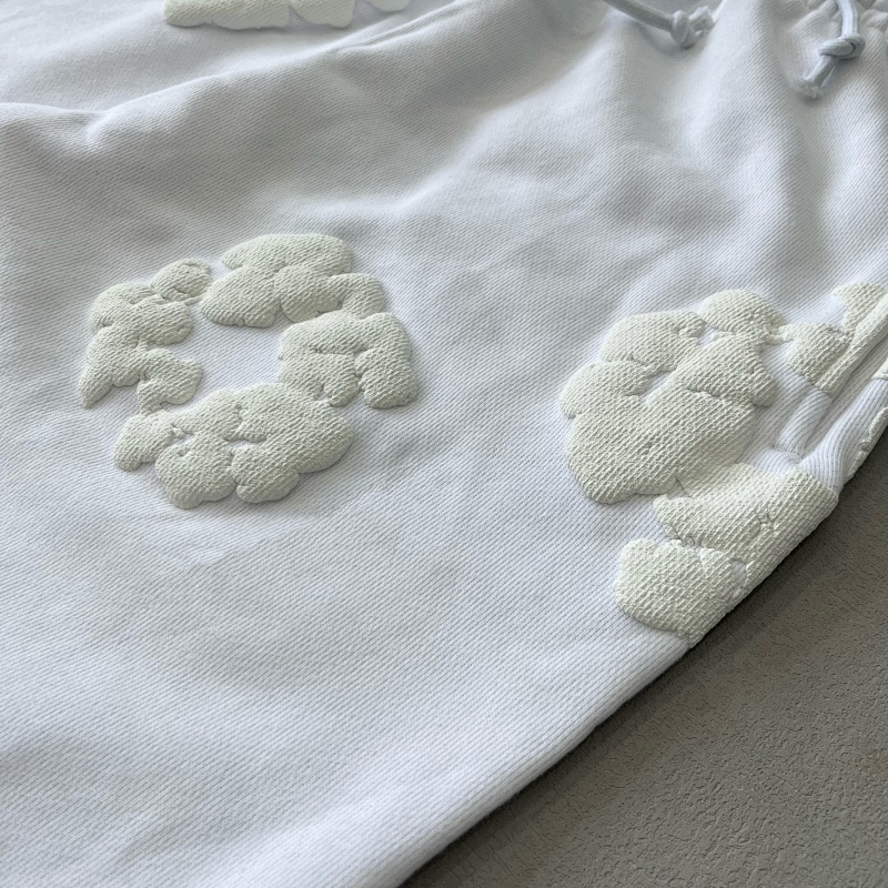 White Denim Tears Cotton Wreath Sweatpants 9