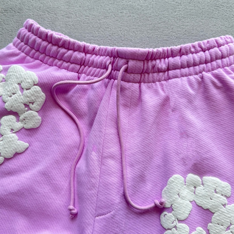 Denim Tears The Cotton Wreath Powder Sweatshorts 8