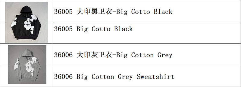 Denim Tears Big Cotton WreathSweatshirt