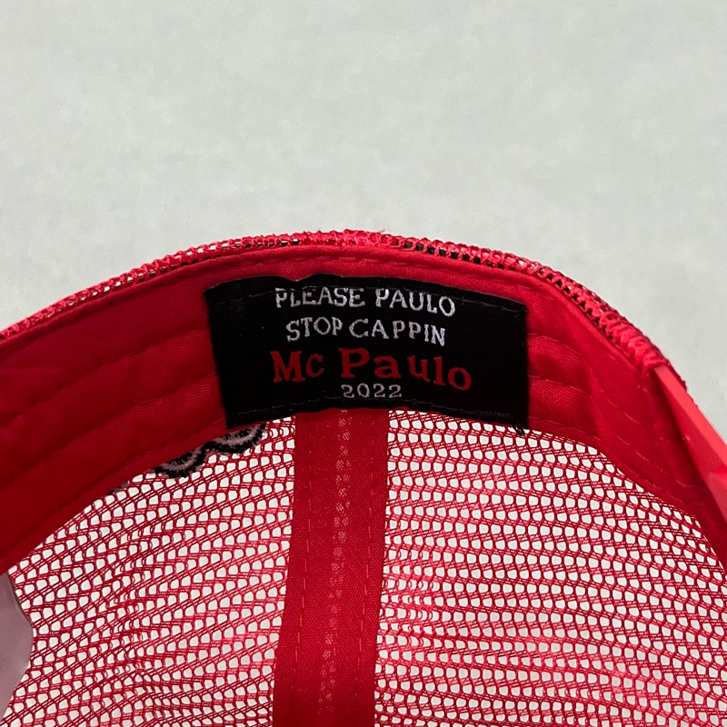 Please Paulo Stop Cappin“A3”Trucker Hat 2