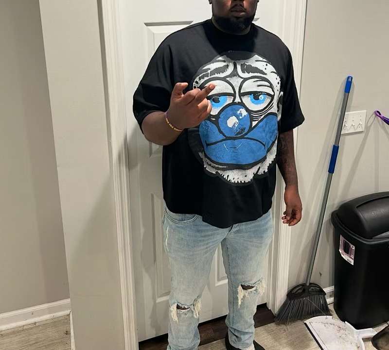 Billionaire Studios Bloo Clown Tee Black 5