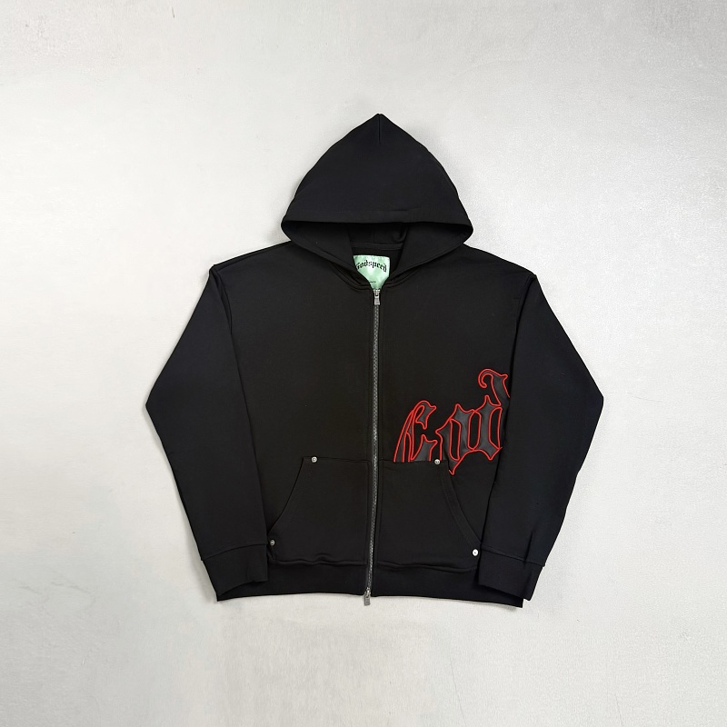 Black/Red Og Logo Sweatsuit V2 Godspeed 6