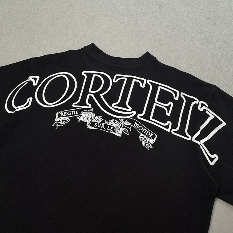 Corteiz Royale Heavyweight Tee 'Black' 8