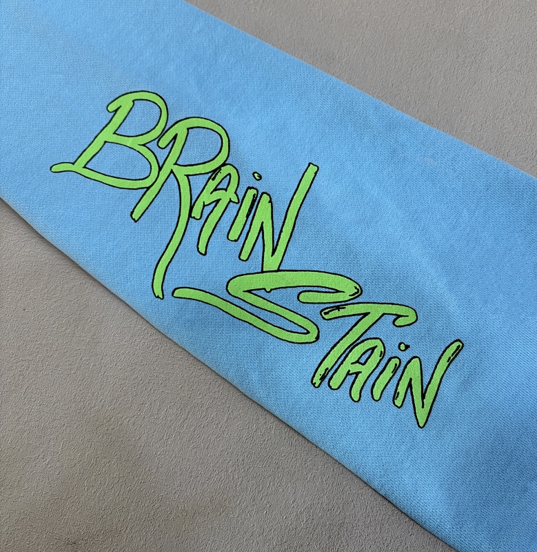 Chrome Hearts X Matty Boy "Brain New" Blue Hoodie 7