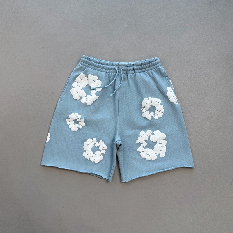 Denim Tears The Cotton Wreath Powder Sweatshorts 2