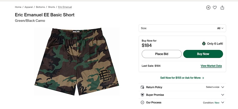Eric Emanuel Ee Basic Short 4