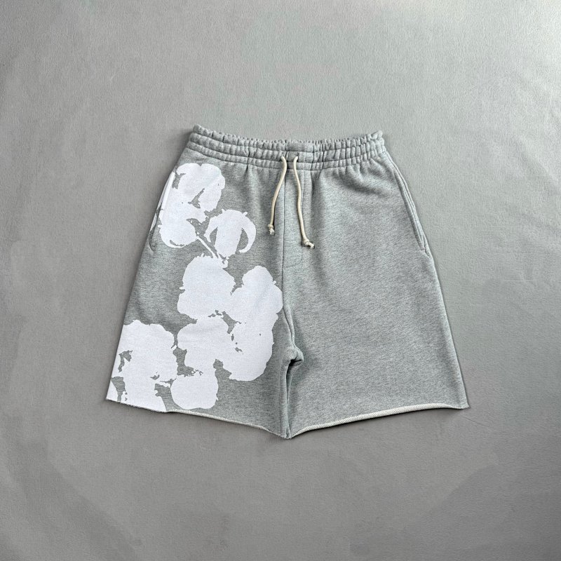 Denim Tears Big Cotton Wreath Shorts 6