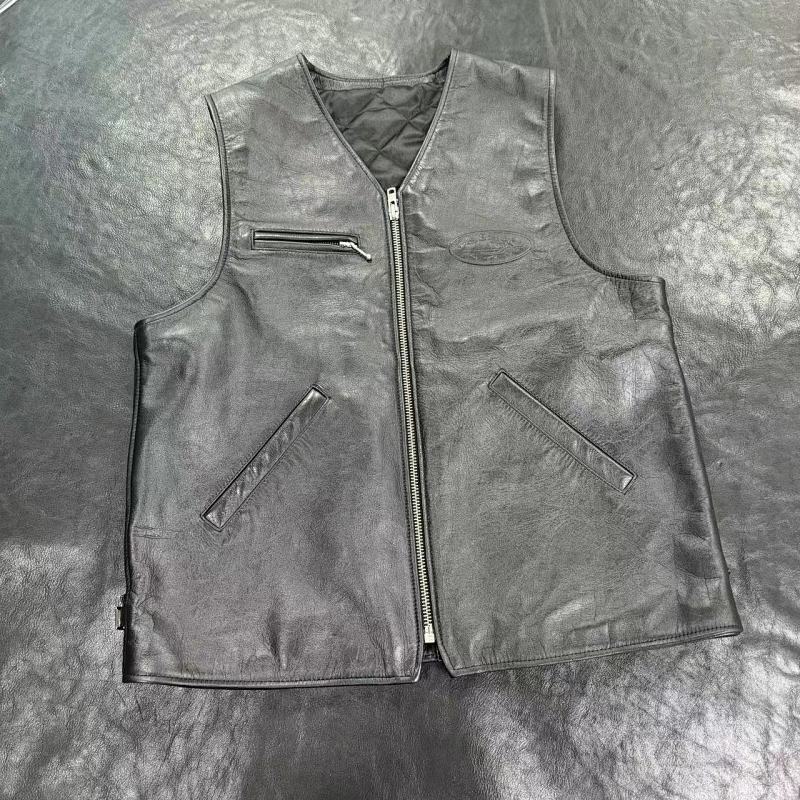 Skydive Leather Vest