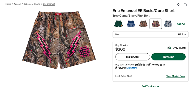 Eric Emanuel Ee Basic Short 2