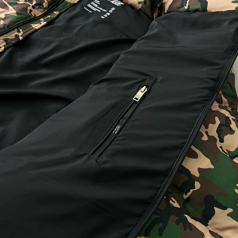 Corvidae Green Camo Puffer Jacket 12