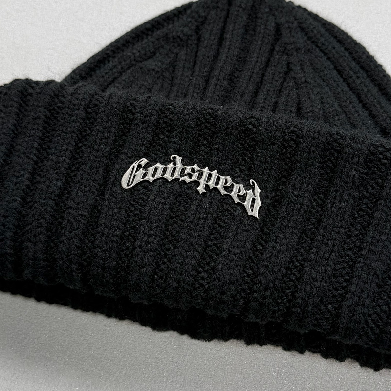 God Speed Og Logo Emblem Beanie Black 4