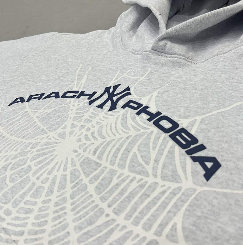 Arach Ny Phobia Hoodie Ash Grey1:1 7