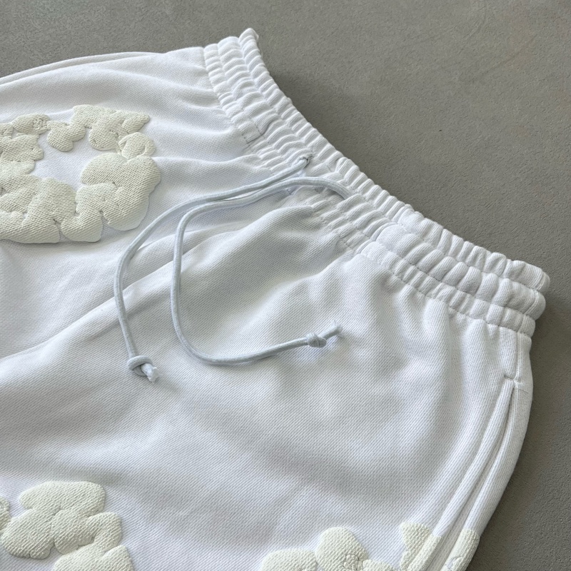 White Denim Tears Cotton Wreath Sweatpants 8