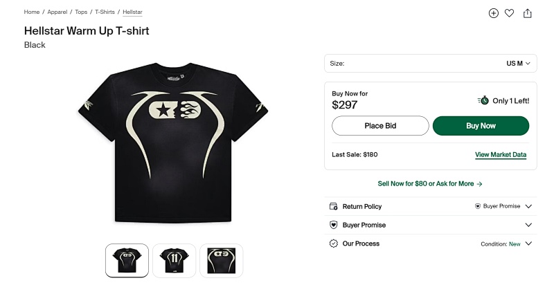 Hellstar Warm Up T-shirt