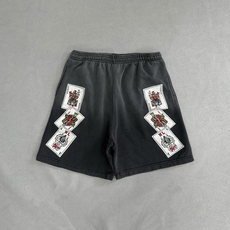 Warren Lotas Playing Cards Shorts Black 2