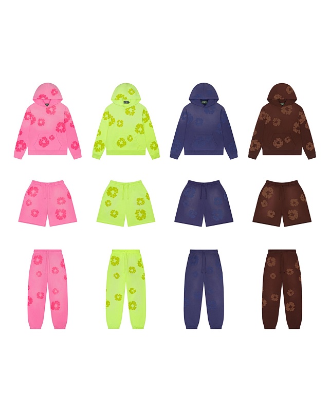 Denim Tears Mono Cotton Wreath Hoodie 8
