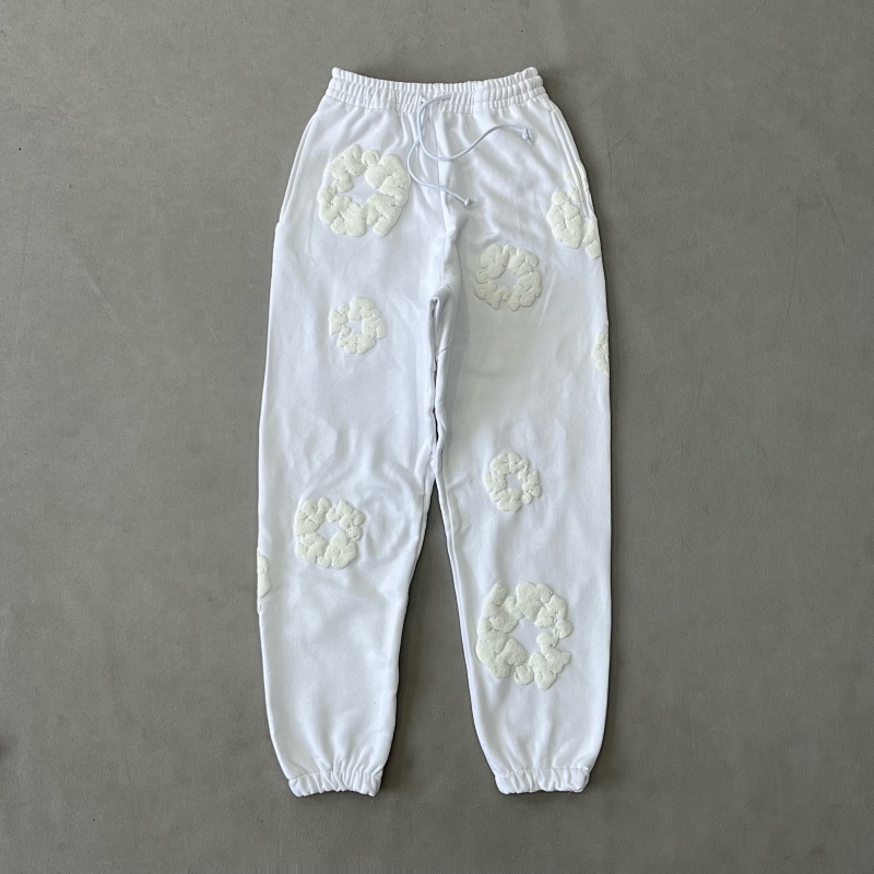 White Denim Tears Cotton Wreath Sweatpants 6
