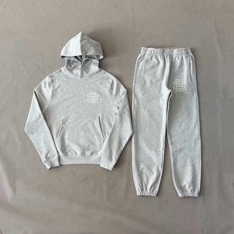 Ee Basic Hoodie Grey/White 24FW 8