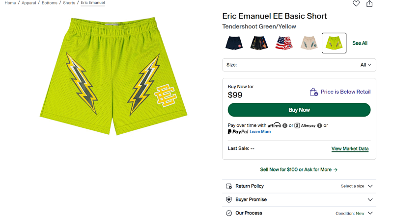 Eric Emanuel Ee Basic Short 2