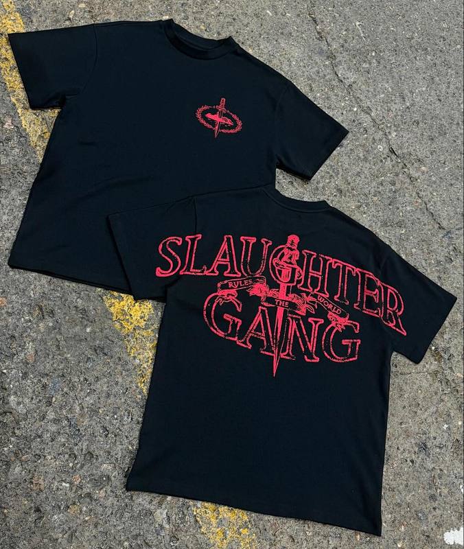 Corteiz X Slaughter Gang 21 Savage T-shirt 4