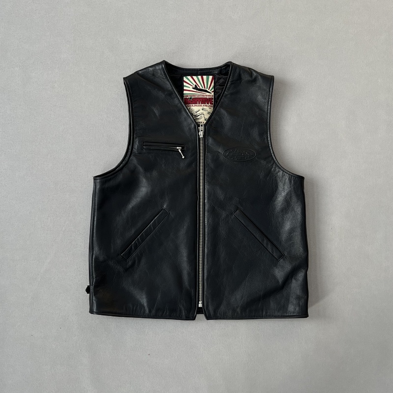 Skydive Leather Vest 5