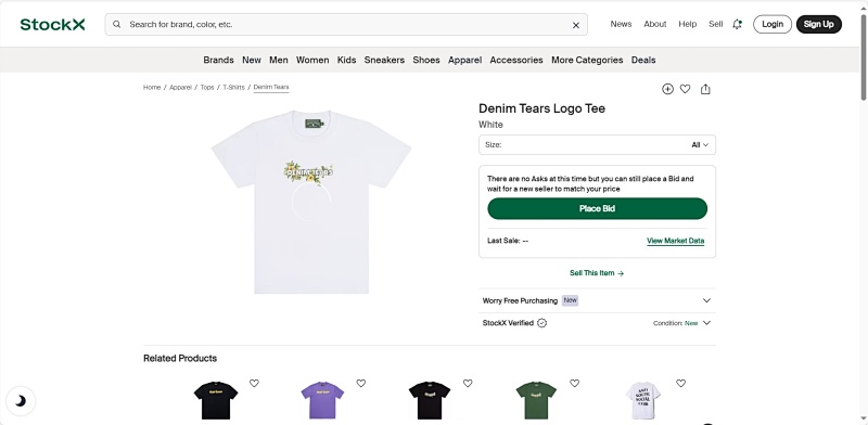Denim Tears Tee 3
