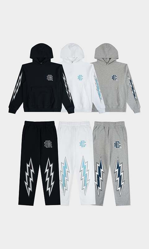 Ee Basic Heather Black/Black Bolts 5