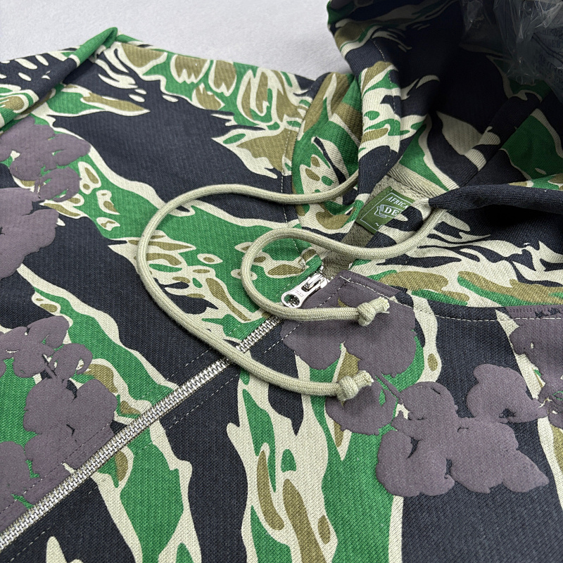 Denim Tears Camo Zip Sweatshirt 11