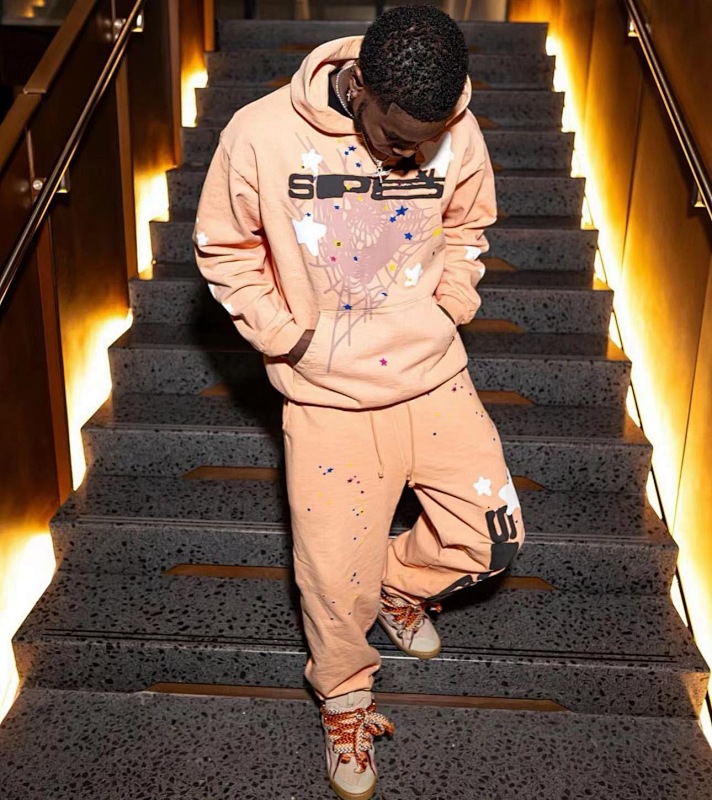 Discount Sp5 Peach Hoodie 1:1 3