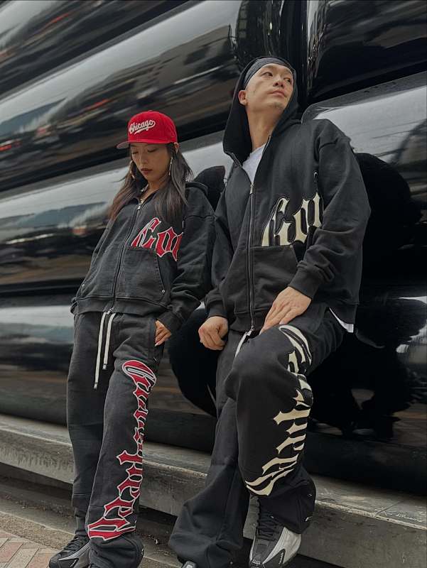 Black Og Logo Sweatsuit V2 Godspeed 5