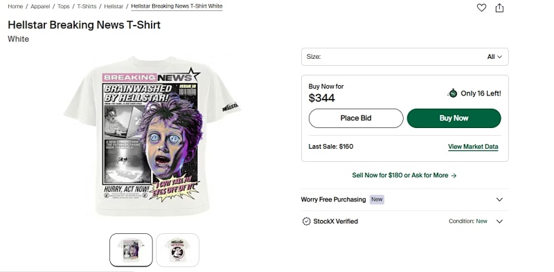 Hellstar Breaking News T-Shirt 3