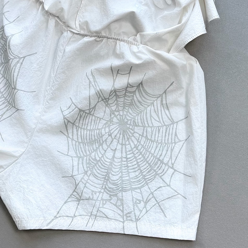 Sp5der Og Web Logo Double Layer Shorts 11