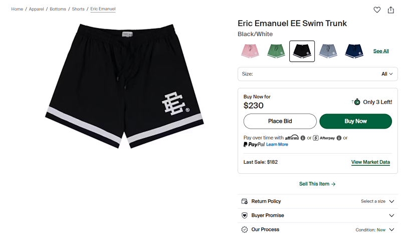 Eric Emanuel Ee Swim Trunk