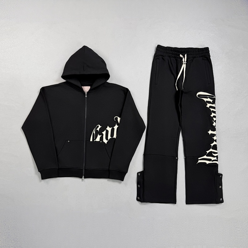 Black Og Logo Sweatsuit V2 Godspeed 8