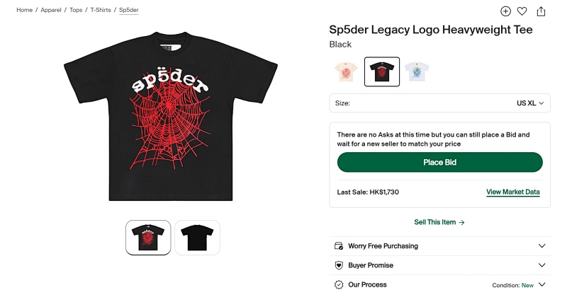 Sp5der Tee 4