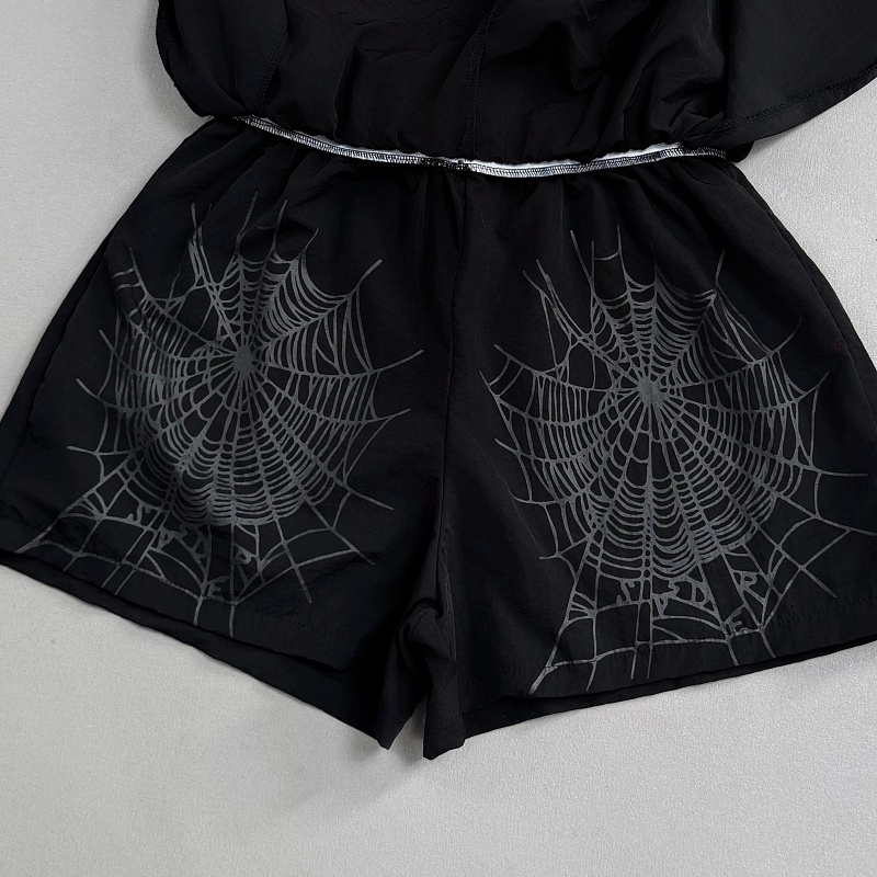 Sp5der Og Web Logo Sweat Short 8