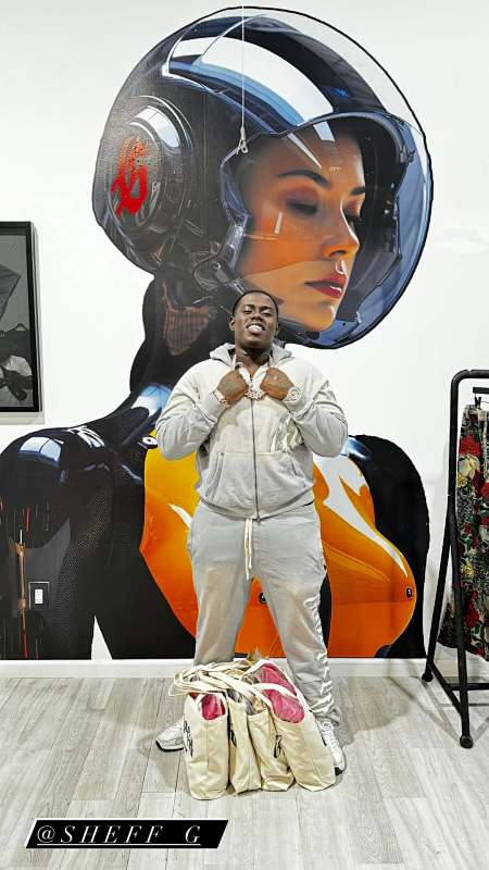 Heather Grey Og Logo Sweatsuit V2 Godspeed 7