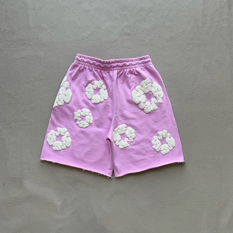 Denim Tears The Cotton Wreath Powder Sweatshorts 7