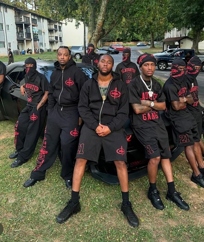 Corteiz X Slaughter Gang 21 Savage T-shirt 3