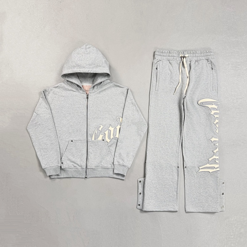 Heather Grey Og Logo Sweatsuit V2 Godspeed 10