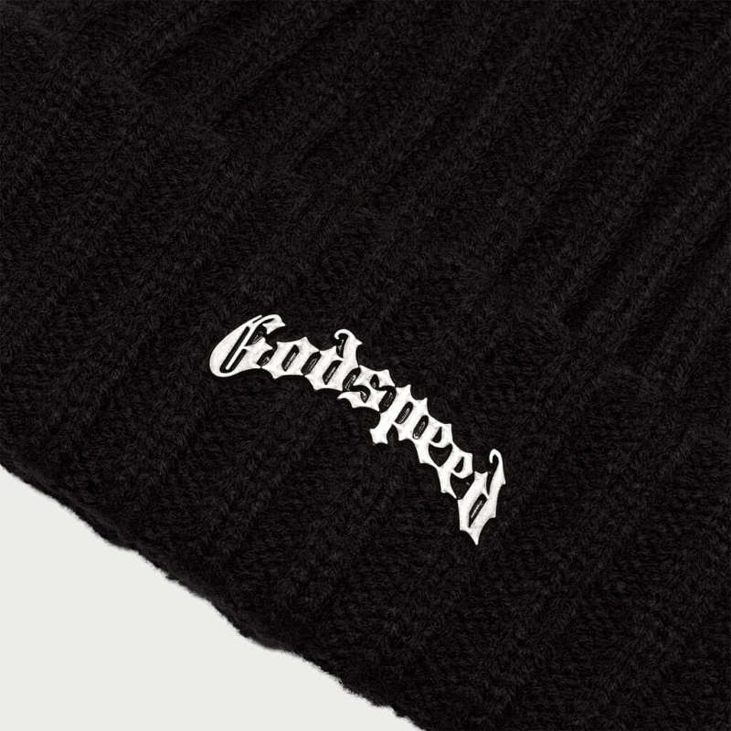 God Speed Og Logo Emblem Beanie Black 5