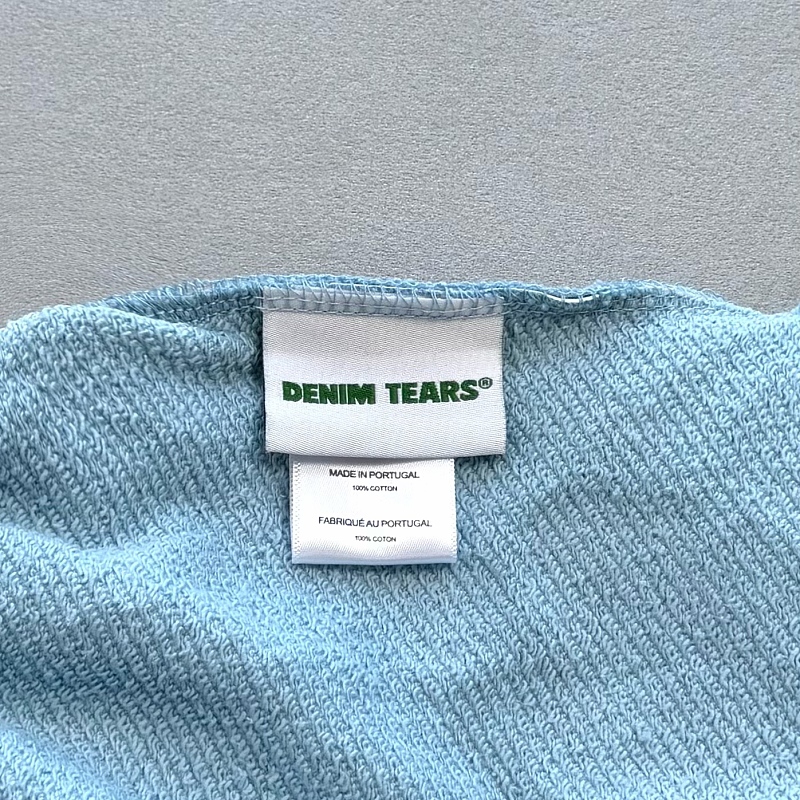 Denim Tears The Cotton Wreath Powder Sweatshorts 9