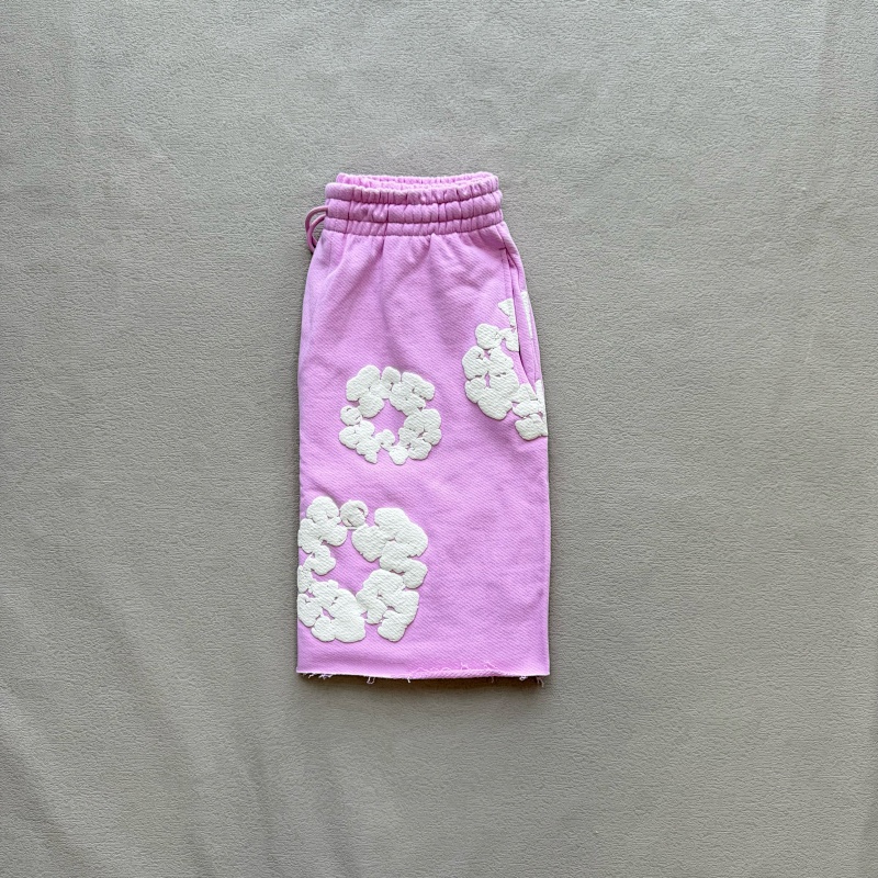 Denim Tears The Cotton Wreath Powder Sweatshorts 9