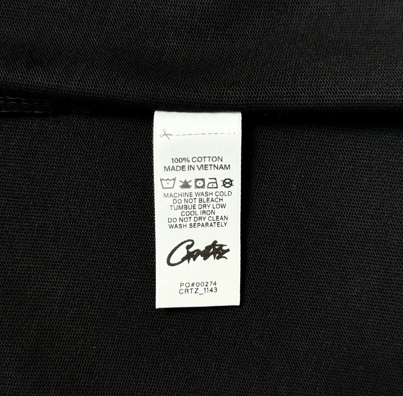 Corteiz Royale Heavyweight Tee 'Black 8