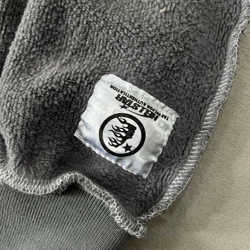 Hellstar Sports Core Logo Hoodie 'Grey' 11
