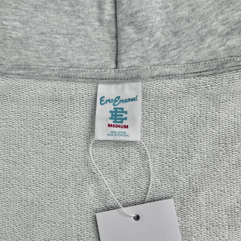 Ee Basic Zip Up Hoodie Fw24 Grey/White 7